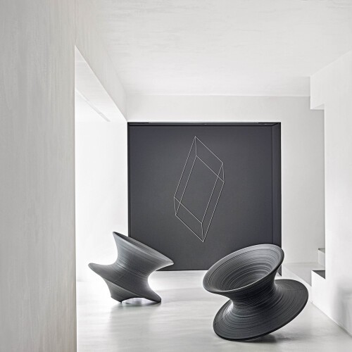 Spun Rotating Tek Koltuk